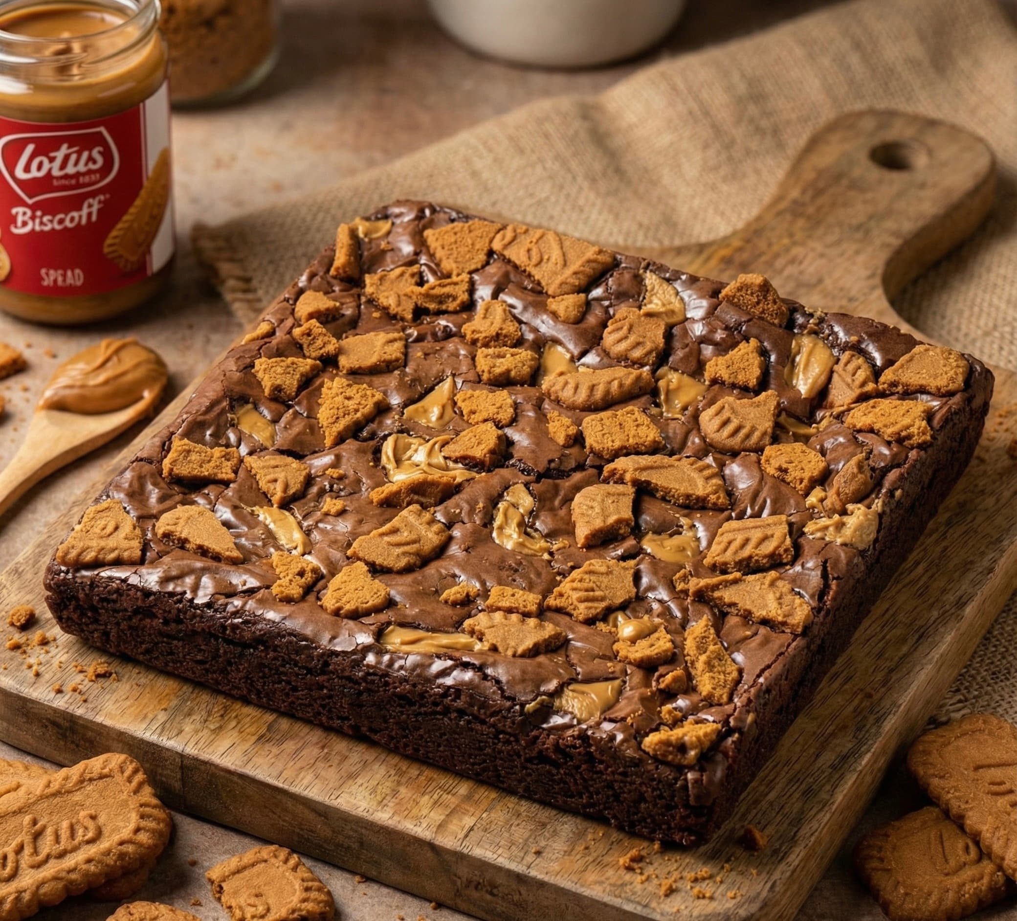 Brownies Biscoff